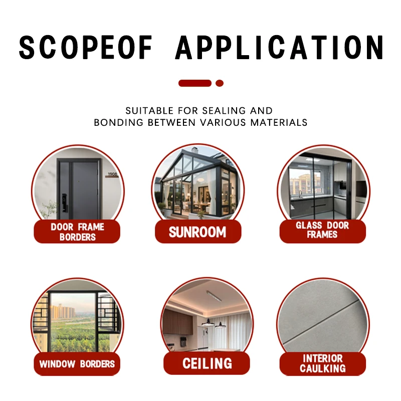 Quick-drying Acetic Silicone Glass Sealant price