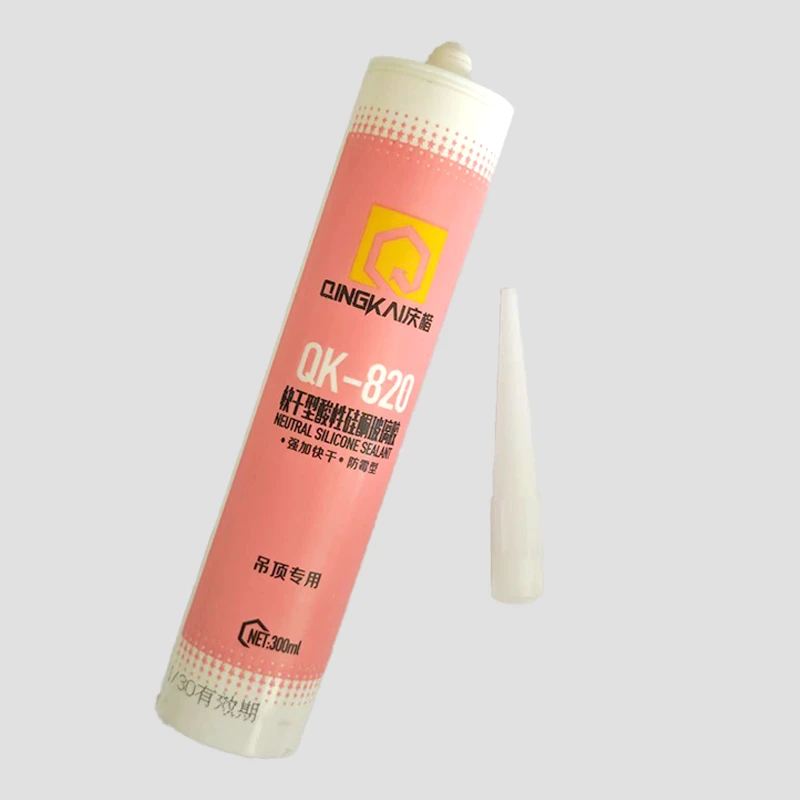 Quick-drying Acetic Silicone Glass Sealant